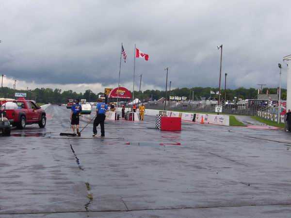 Milan Dragway - Motor City Nats Rainout From Randy